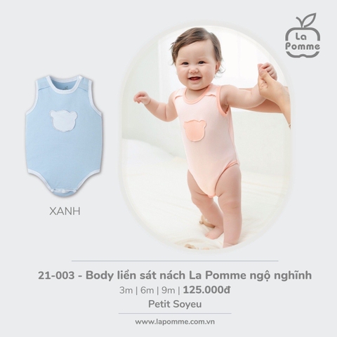LA POMME - Body liền sát nách ngộ nghĩnh(3-12M)
