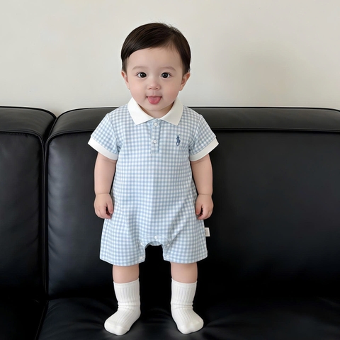 JS - Body polo caro xanh (66-80)