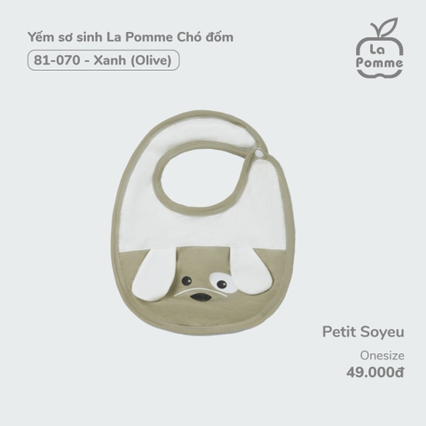LA POMME - Yếm sơ sinh chó đốm