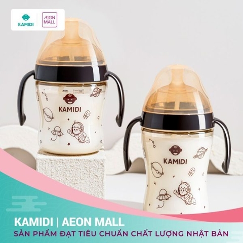 KAMIDI - BÌNH SỮA NHỰA HỌA TIẾT