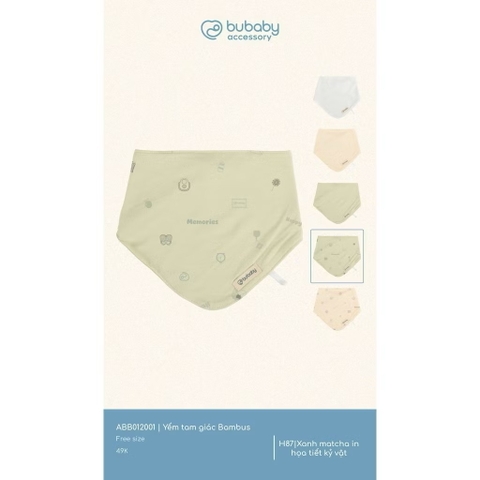 BUBABY - Yếm tam giác Bambus