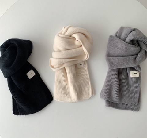 OBB Khăn len trơn các màu