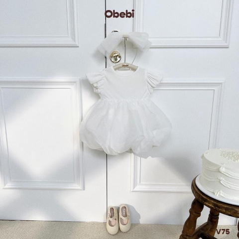 OBEBI - Váy đi tiệc dáng bí OBEBI (73-120)