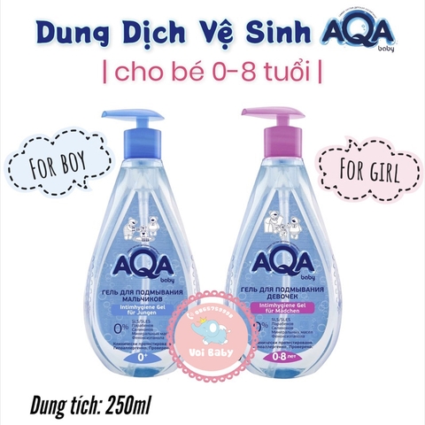 AQA BABY - DUNG DỊCH VỆ SINH