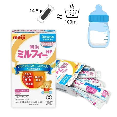 MEIJI - SỮA THỦY PHÂN HP CHO BÉ DỊ ỨNG ĐẠM BÒ