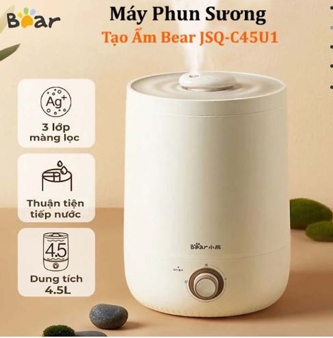 BEAR - MÁY PHUN SƯƠNG TẠO ẨM JSQ-C45U1