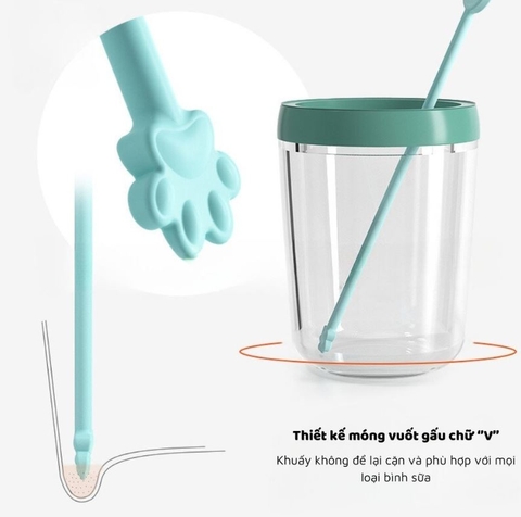 KK - QUE KHUẤY SỮA BÁO NHIỆT