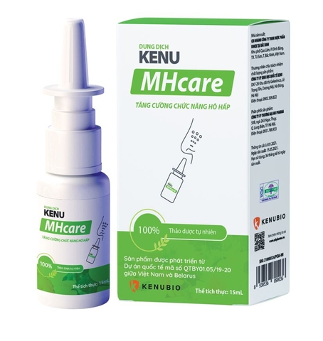 2Y+KENU MHCARE - DUNG DỊCH XỊT MŨI THẢO DƯỢC TRỊ VIÊM MŨI