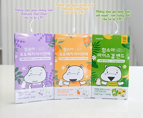 HAMSOA - MIẾNG DÁN HÀN QUỐC