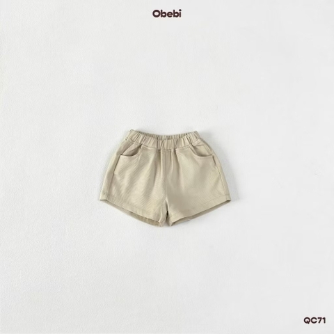 OBEBI - Quần sooc Kaki OBEBI(66-110)