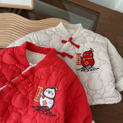 MT - Áo khoác phao đỏ hồ lô(73-90)