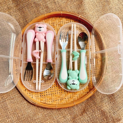 BỘ ĐŨA THÌA GẤU MIKKEL LOVE