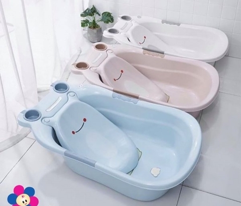 CHẬU TẮM ẾCH KÈM LƯỚI TẮM