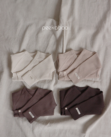 PEEKABOO Bộ sơ sinh OLIVER+mũ