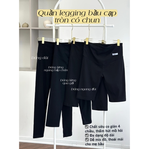 JM - Quần legging cạp tròn chun(Freesize>70kg)