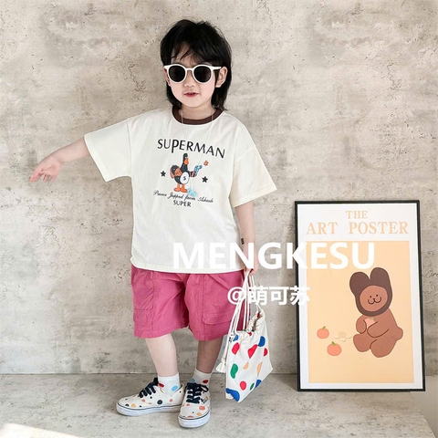 BK - Áo phông cộc tay Superman (90-140)