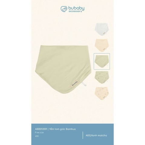 BUBABY - Yếm tam giác Bambus