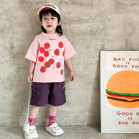 TL - Áo thun in cà chua (90-140)