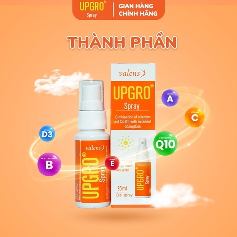 VALENS EU - VITAMIN TỔNG HỢP UPGRO DẠNG XỊT