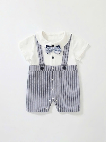 JS - Body công tử trắng giả yếm sọc xanh nơ cổ(66-80)