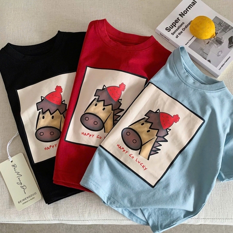 BK - Áo phông in hình ngựa (90-150)