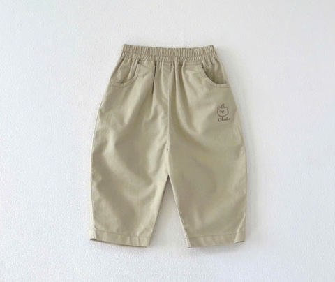 OBB - Quần KAKI thêu gấu(66-110)