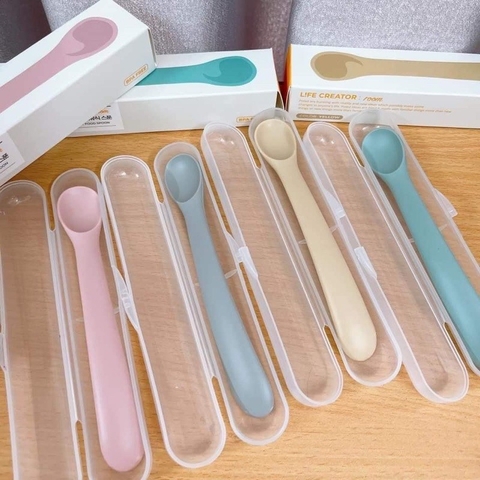 POLED HÀN - THÌA SILICONE CÁN DÀI