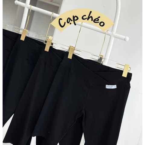 JM - Quần legging bầu cạp chéo(Freesize>70kg)