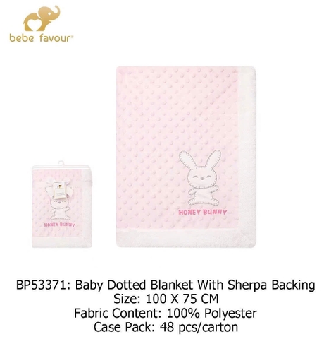BW - Chăn lông BEBE FAVOUR 100x75cm