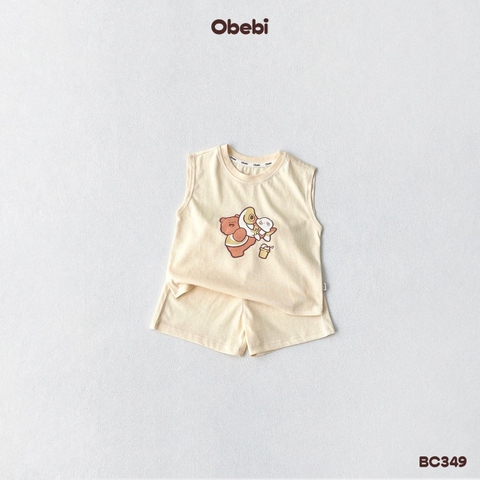 OBEBI - Bộ ba lỗ họa tiết câu cá đáng yêu OBEBI (73-120)