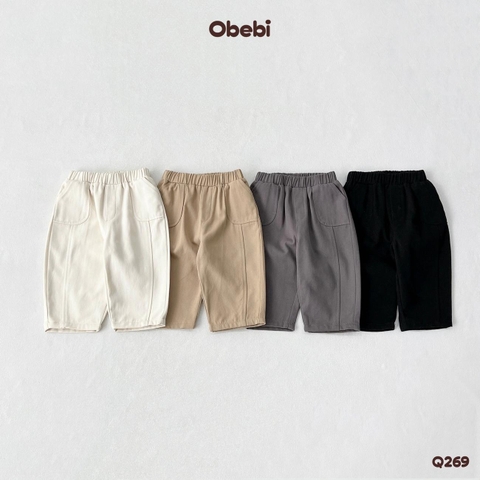 OBEBI - Quần kaki thu đông năng động OBEBI (73-120)
