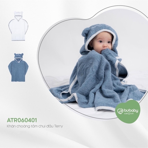 BU Khăn choàng tắm chui đầu Terry