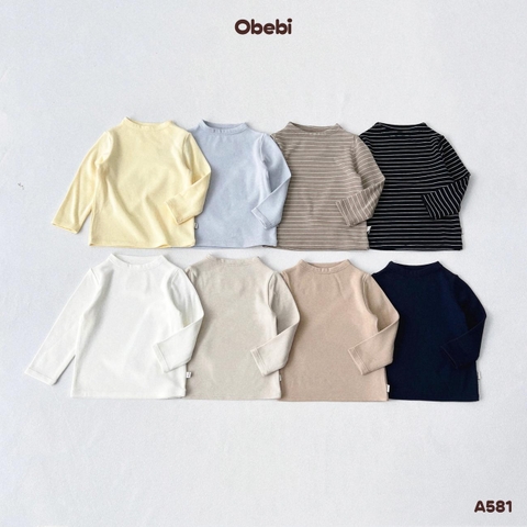 OBEBI - Áo thun giữ nhiệt thu đông cổ leo OBEBI (66-120)