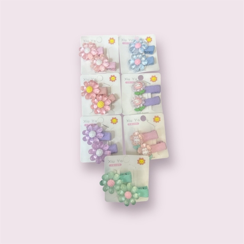 KB - Set kẹp tóc in hình