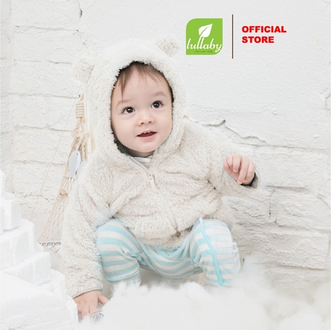 LULLABY - ÁO KHOÁC LÔNG KÉO KHÓA CÓ MŨ NH705P