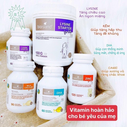 BIOISLAND - VITAMIN CHO BÉ