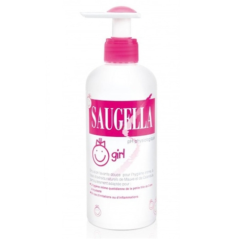 SAUGELLA - 3Y+DUNG DỊCH VỆ SINH BÉ GÁI