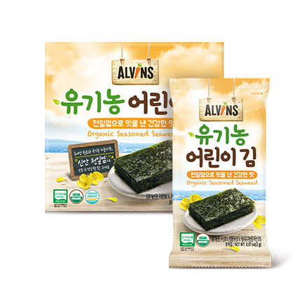 ALVINS - 6M+RONG BIỂN HỮU CƠ TÁCH MUỐI ĂN LIỀN