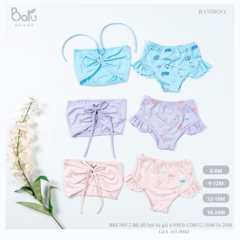 BARU - Bộ bơi bé gái (6-24M)
