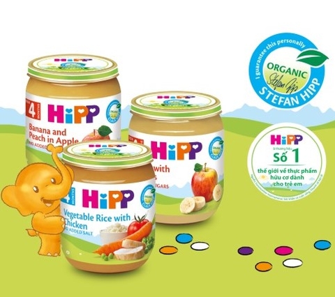 HIPP- 4M+HŨ DINH DƯỠNG ORGANIC