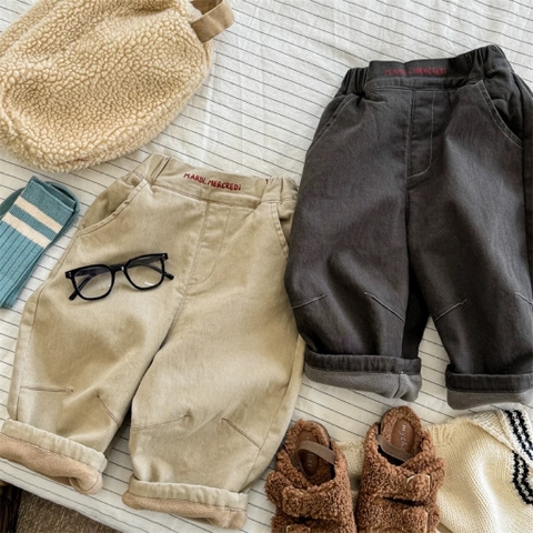 TL - Quần KAKI lót nỉ(80-130)