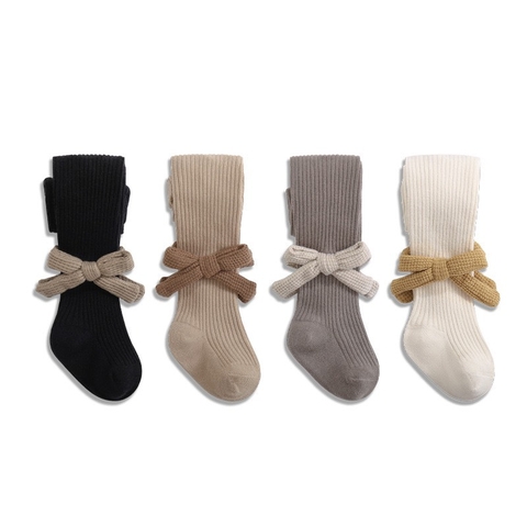 JS Quần tất đính nơ