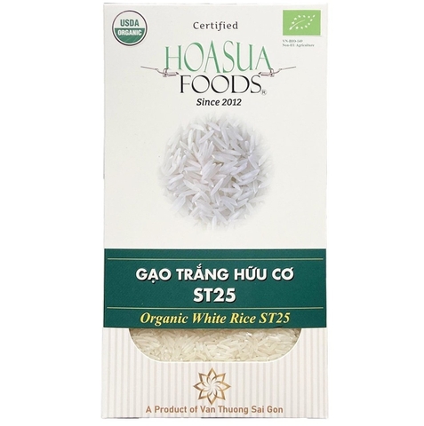 HOA SỮA FOODS - 5M+GẠO TRẮNG HỮU CƠ ST25