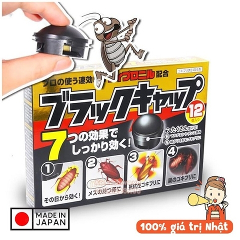 BLACK CAP - VIÊN DIỆT GIÁN NHẬT 12V