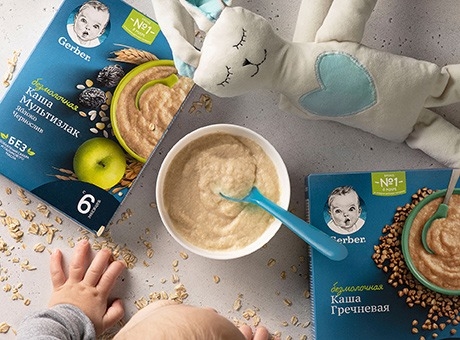 GERBER - 6M+BỘT ĂN DẶM