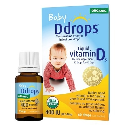 BABY DROPS - VITAMIN D3 400IU