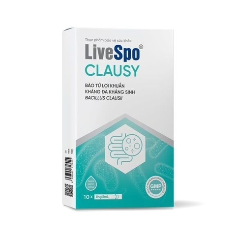 LIVESPO - BẢO TỬ LỢI KHUẨN CLAUSY KHÁNG ĐA KHÁNG SINH BACILLUS CLAUSII