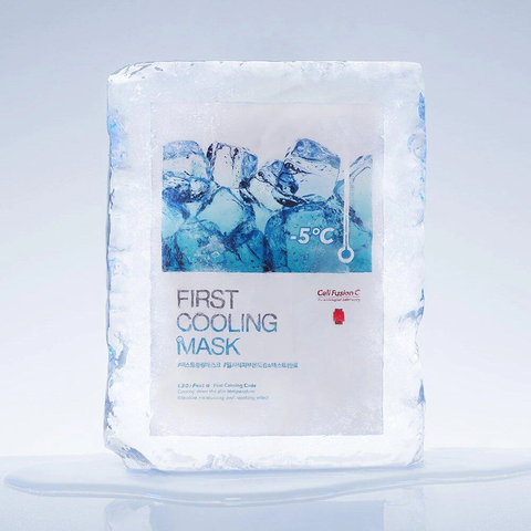 CELL FUSHION C - MẶT NA HẠ NHIỆT -5 ĐỘ DƯỠNG ẨM VÀ LÀM DỊU DA FIRST COOLING MASK