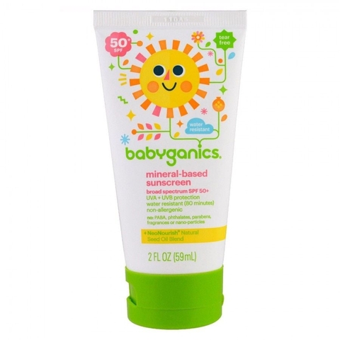 BABYGANICS - 6M+KEM CHỐNG NẮNG CHO BÉ