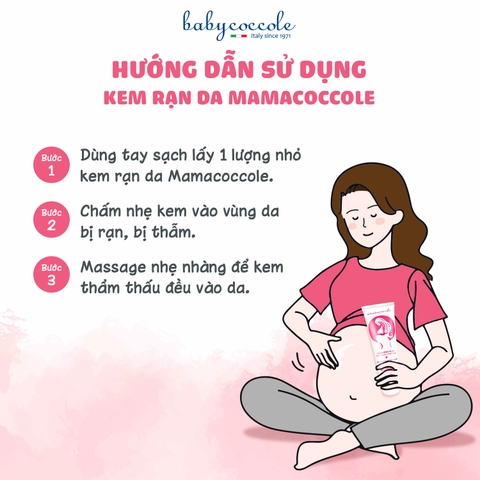 BABYCOCCOLE - KEM CHỐNG RẠN VÀ MỜ SẸO MAMMACOCCOLE
